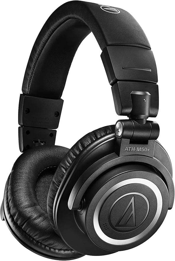 Audio-Technica ATH-M50x Professional Studio Monitor Headphones